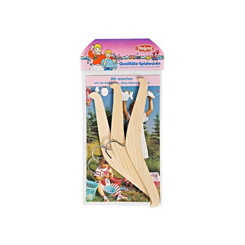 Heless Doll Clothes Hangers 3 pcs.