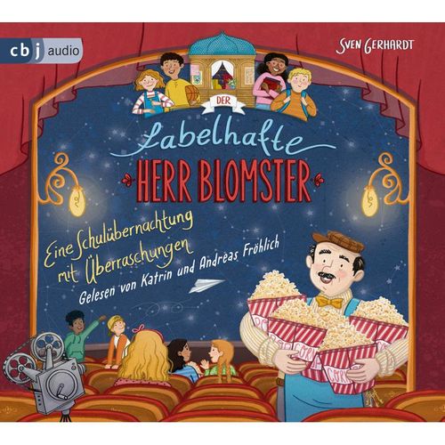 Der fabelhafte Herr Blomster - 2 - Eine Schulübernachtung mit Überraschungen - Sven Gerhardt (Hörbuch)