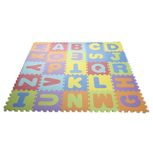 36pcs Puzzlematte Spielmatte Bodenmatte Alphabet Lernmatte Baby Kinder Umweltschutz 32×32×0.9cm/pcs