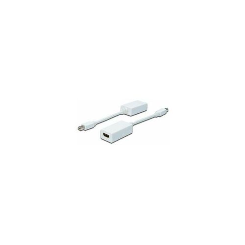 Assmann - Mini DisplayPort Grafik Adapter, mDP zu hdmi Typ a, Full hd 60Hz, 1920 x 1080 Pixel, Weiß