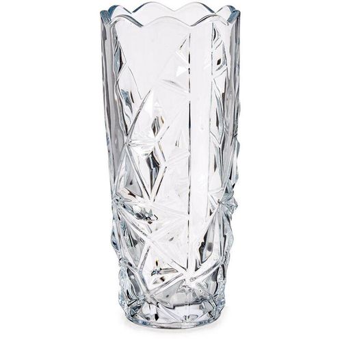 Vase aus geschliffenem Glas, 19,5 cm