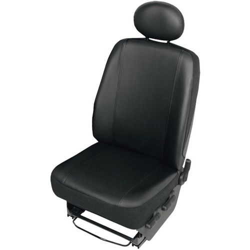 22818 Sitzbezug Kunstleder Schwarz Fahrersitz, Beifahrersitz - Hp Autozubehör