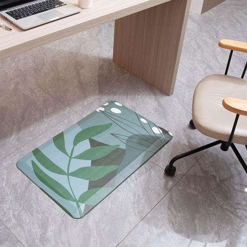 Paco Home - Anti Müdigkeitsmatte Gegen Müdigkeit Schreibtisch Anti Ermüdungsmatte Büro Grün, 50x80 cm
