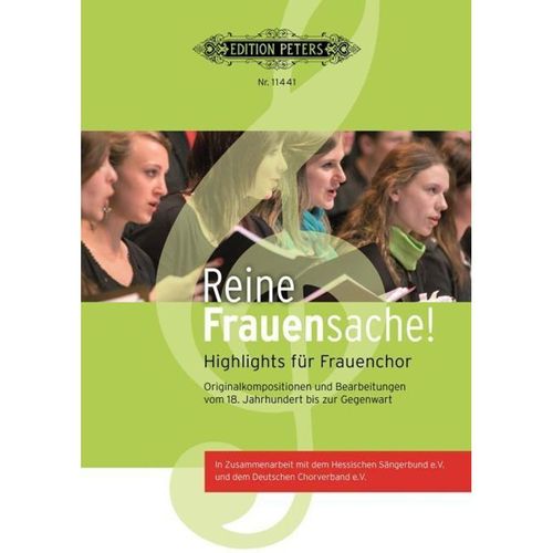 Reine Frauensache, für Frauenchor, Chorpartitur.Bd.1 - Jürgen Faßbender, Uwe Henkhaus, Ernie Rhein, Jochen Stankewitz, Kartoniert (TB)