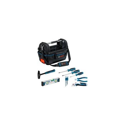 Werkzeugtasche GWT 20 und Handwerkzeug-Set Professional schwarz, ProClick System, inkl. 16-teiliges Werkzeug-Set