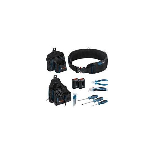 Werkzeuggürtel und Handwerkzeug-Set Professional schwarz, ProClick System, inkl. 14-teiliges Werkzeug-Set