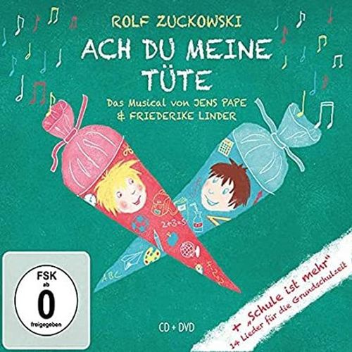 Ach du meine Tüte (2CD + DVD) - Rolf Zuckowski. (CD mit DVD)