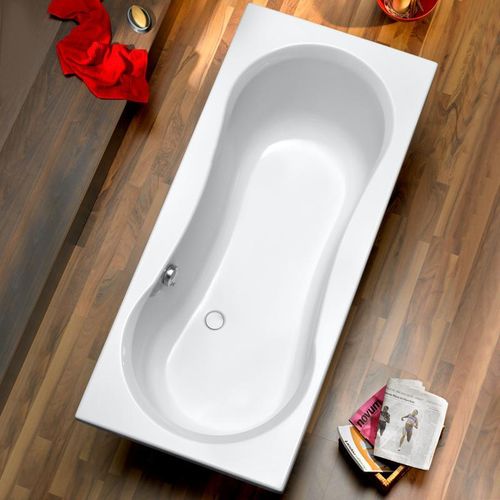 Ottofond Delphi Rechteck-Badewanne, Einbau, 861301,