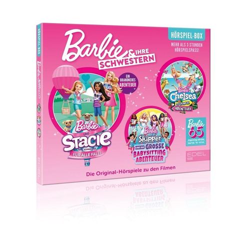 Barbie - Schwestern Hörspiel-Box zu den Filmen,3 Audio-CD - Barbie (Hörbuch)