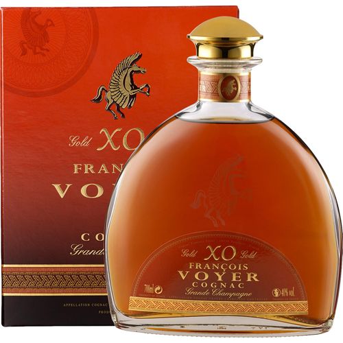 XO François Voyer Cognac Grande Champagne, Cognac AOP, 0,7 L, 40% Vol, Spirituosen