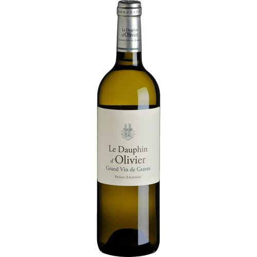 Le Dauphin du Château Olivier, Pessac-Léognan AOP, Bordeaux, 2018, Weißwein