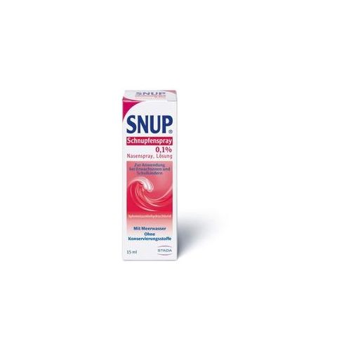Snup Schnupfenspray 0,1% Nasenspray 15 ml