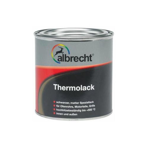 Thermolack 125 ml schwarz matt Lack Grilllack Speziallack Innen Außen - Albrecht