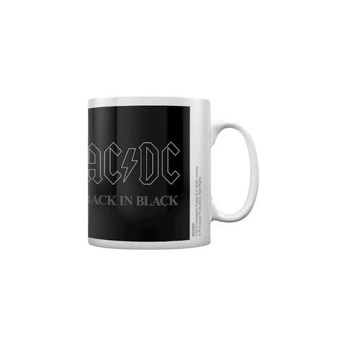 AC/DC Tasse "BACK IN BLACK" (Fanartikel) - . ()