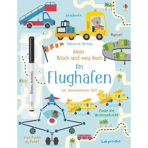 Mein Wisch-und-weg-Buch: Am Flughafen - Kirsteen Robson, Kartoniert (TB)