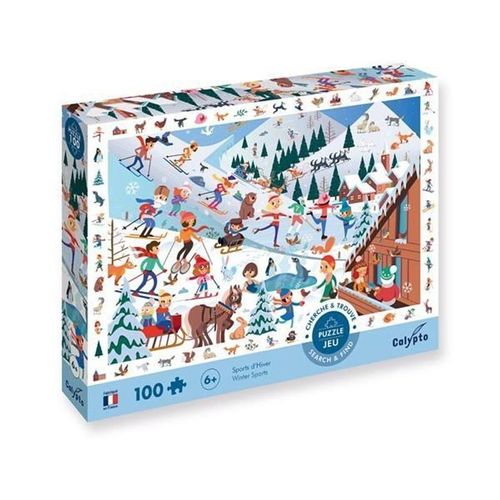 Calypto Wintersport 100 XL Teile Puzzle