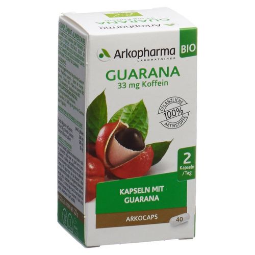 ARKOCAPS Guarana Kapsel Bio (40 Stück)