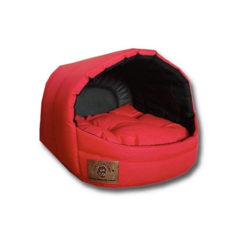 Viking Choice - Hundebett – Kleiner Hund – Box – Hundebett – 45 x 49 x 36 cm – Rot – Hundebett – Hundebett