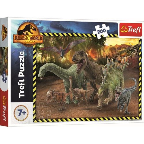 Puzzle 200 Jurassic World (Kinderpuzzle)