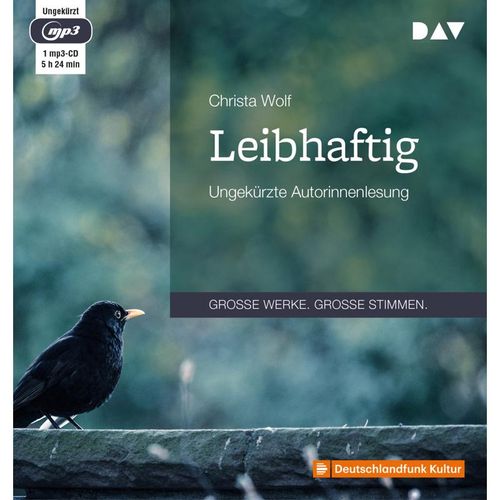 Leibhaftig,1 Audio-CD, 1 MP3 - Christa Wolf (Hörbuch)