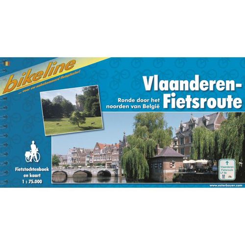 Vlaanderen-Fietsroute, Kartoniert (TB)