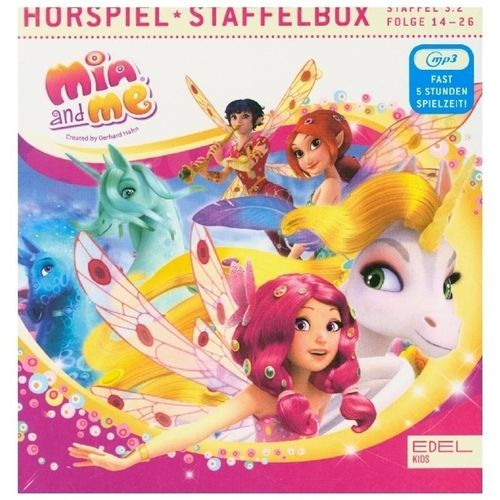 Mia and me - Staffelbox.Staffel.3.2,1 MP3-CD - Mia And Me (Hörbuch)