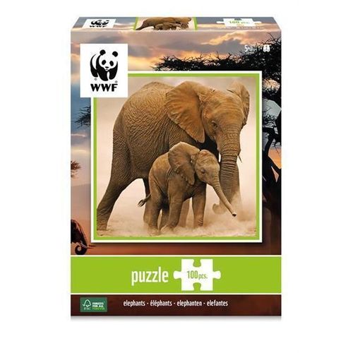 Elefanten 100 Teile (Puzzle)