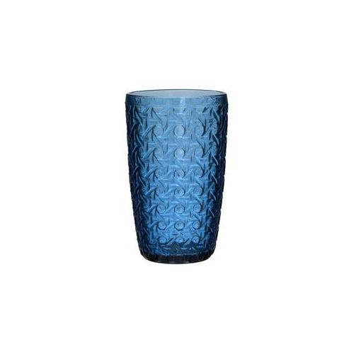 Gläserset , Blau , Glas , 6-teilig , 0.5 ml , 8x13.5x8 cm , Gläser, Gläsersets