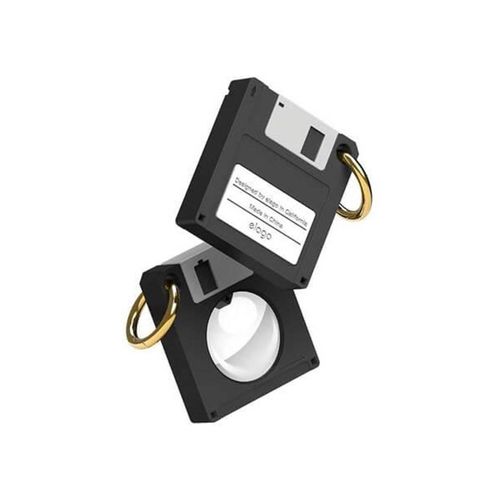 Elago Floppy Disc Case for AirTag Black