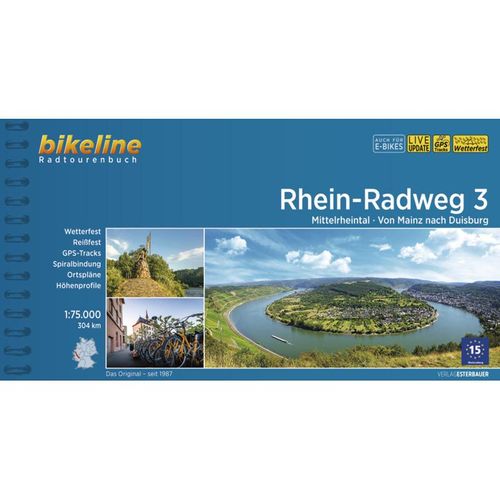Rhein-Radweg / Rhein-Radweg Teil 3, Kartoniert (TB)