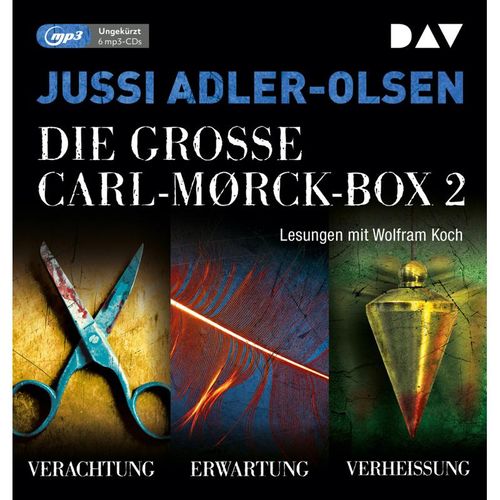 Die große Carl-Mørck-Box 2.Box.2,6 Audio-CD, 6 MP3 - Jussi Adler-Olsen (Hörbuch)