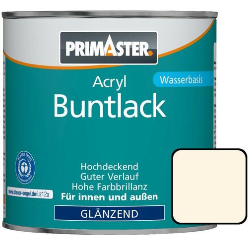 Acryl Lack ral 9001 125 ml 1,5 m² (1 Anstrich) - Primaster