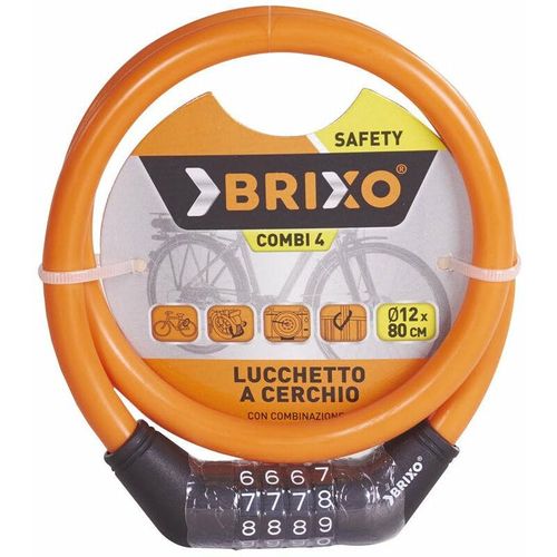 Brixo - Kreissperre für die Fahrradöffnung mit Kombination von 4 Ziffern