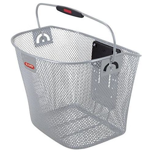 KLICKfix Uni Fahrrad/Lenkerkorb silber
