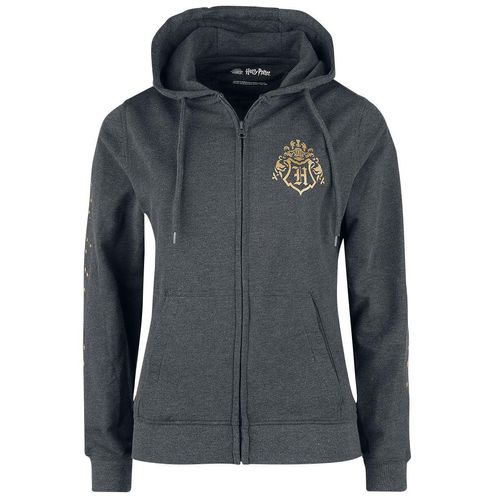 Harry Potter Hogwarts Home Kapuzenjacke charcoal in XL