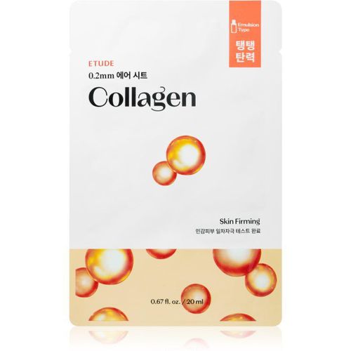 ETUDE 0.2 Therapy Air Mask Collagen anti-rimpel doekmasker voor Hydratatie en Veerkrachtige Huid 20 ml