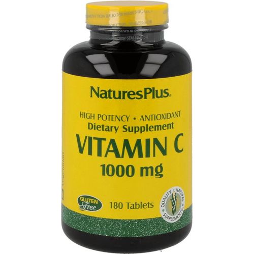 Nature, s Plus, Vitamin C 1000mg, 180 Tabletten [193,89 EUR pro kg]