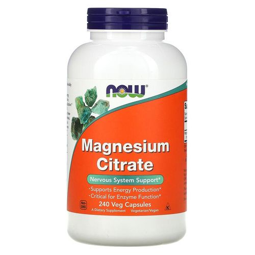 Magnesium Citrate, 133mg pro Kapsel, 240 Vcaps [672,50 EUR pro kg]