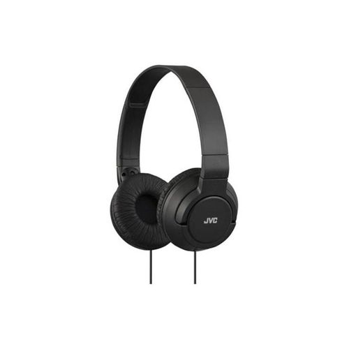 JVC HA-S180 lightweight headphones. Black