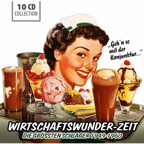 Wirtschaftswunder-Zeit (10CD-Box) - Various. (CD)