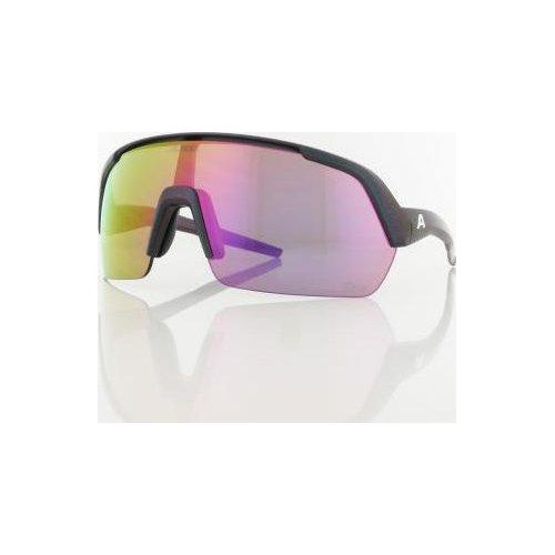 Alpina Turbo HR Q-Lite Sportbrille black-purple matt/mirror pink one size