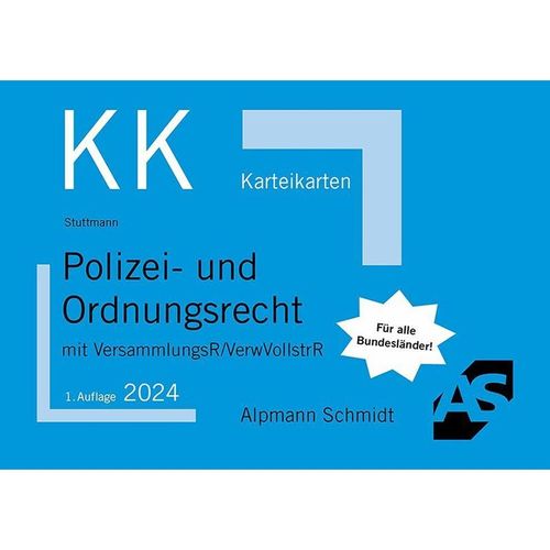 Polizei- und Ordnungsrecht - Martin Stuttmann, Kartoniert (TB)