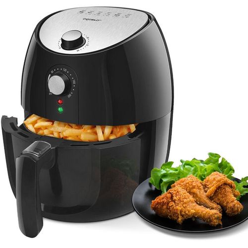 Heißluftfritteuse 3,5L, 1500W Heisluftfritöse ohne Öl perfekt für kleine Haushalte, 30-Time, Air Fryers, Abnehmbarer Frittierkorb, automatischer