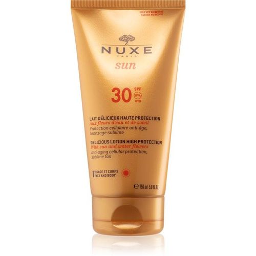 Nuxe Sun Delicious Cream High Protection lait solaire visage et corps SPF 30 150 ml Image