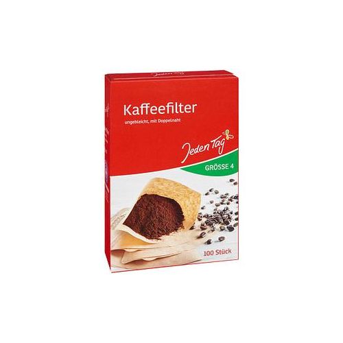 100 Jeden Tag Gr. 4 Kaffeefilter