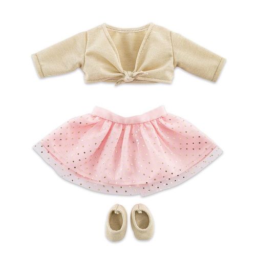 Puppenkleidung MC BALLETTOUTFIT (36 cm) in rosa/gold