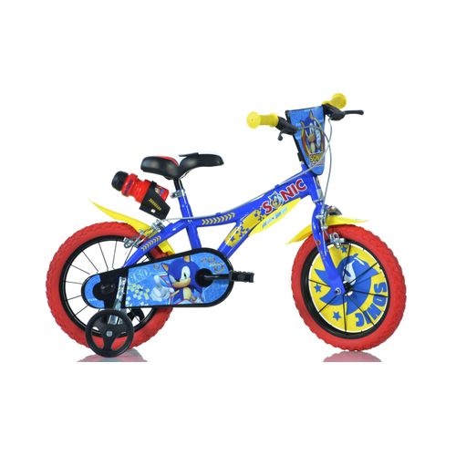 Kinderfahrrad DINO "Sonic" Fahrräder Gr. 25 cm, 14 Zoll (35,56 cm), blau Kinder Kinderfahrräder