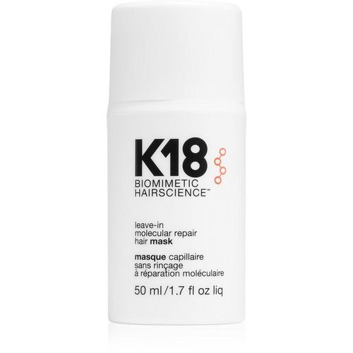 K18 Molecular Repair Hair Mask spülfreie Haarpflege 50 ml