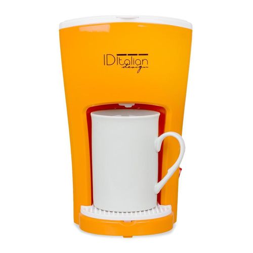 Kaffeemaschine Ohne Kapseln Italian Design IDECUCOF01 Funny Pro Coffee Maker 0,1500L - Weiß/Orange