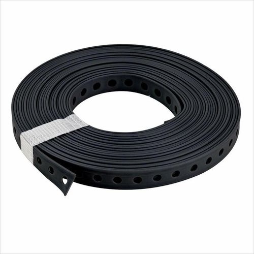 Montagelochband 27mm 10m pvc ummantelt Lochband Montageband Nagelband